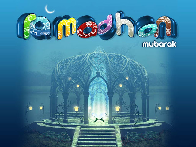 Ramadan Mubarak Greeting Full HD Wallpaper 