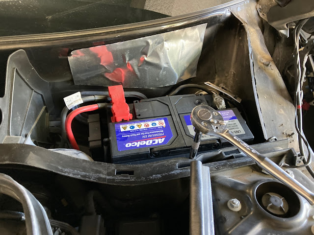 appearance of new battery