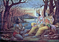 Krishna Orders Mayasura to Construct Palace to the Pandavas