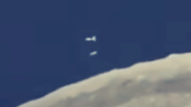 Here's the extraordinary video which shows us 3 UFOs that was clearly zoomed in on while they flew over the Moon.