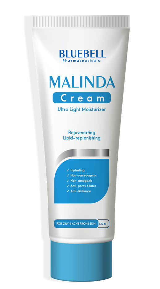 "ماليندا كريم"لترطيب البشرة الدهنية والمختلطة والحساسة والبشرة المعرضة للحبوب"Malinda Cream"