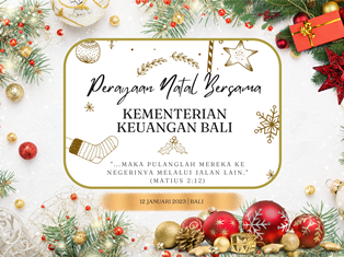 12012023 PERAYAAN NATAL BERSAMA KEMENTRIAN KEUANGAN BALI AT GEDUNG KEUANGAN NEGARA I BALI