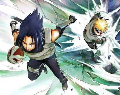 Naruto and Sasuke Action