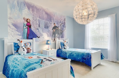 dekorasi kamar tidur frozen terbaru