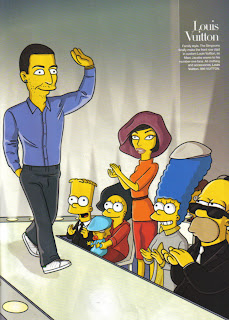 The Simpsons go to Paris with Linda Evangelista