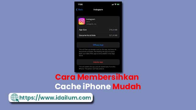 Cara Membersihkan Cache iPhone Mudah