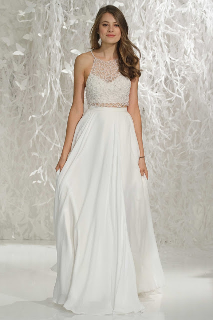 illusion-halter-neck-sweetheart-back-beaded-crop-top-and-smooth-skirt-two-piece-wedding-dress