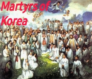 September 20 Saint of the Day Profile Martyrs of Korea 