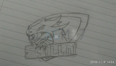 Sketsa Logo eSport