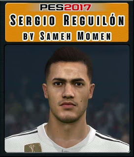 PES 2017 Sergio Reguilón Face by Sameh Momen