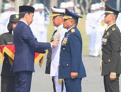 HUT TNI Ke -78, Presiden RI: Terus Jaga Kepercayaan Masyarakat