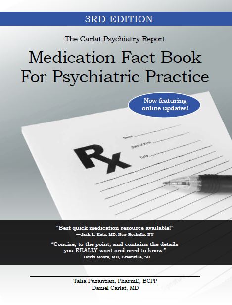 Buy the Carlat Medication Fact Book