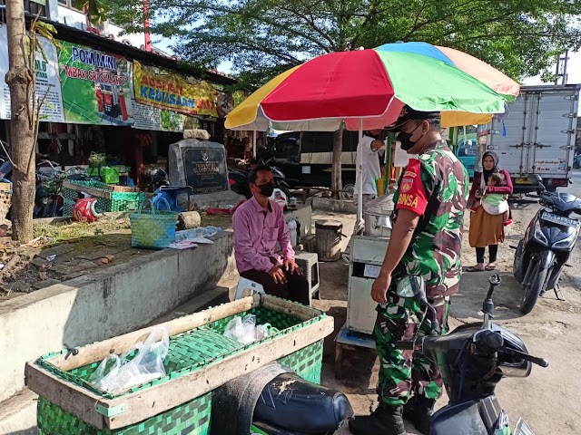 PPKM level 1 Warga Polokarto tetap diminta waspada dan disiplin Prokes.