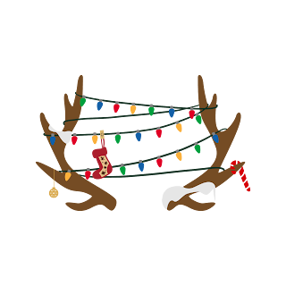 Christmas antlers