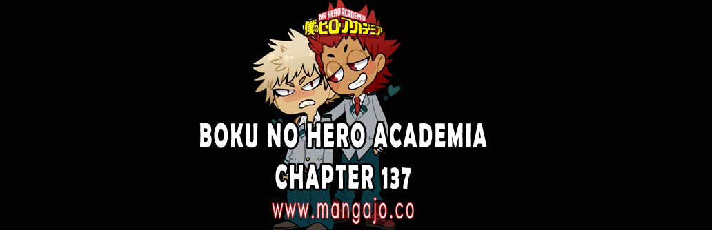 Boku no Hero Academia Chapter 137 Baru