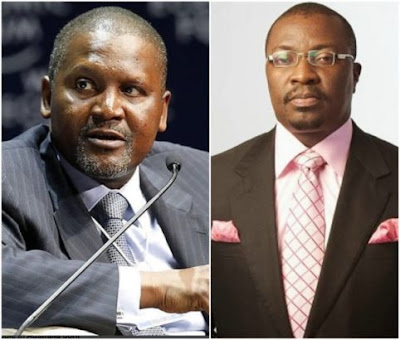 Aliko Dangote hands over 25 million naira to Ali Baba to help Nigerians interested in business