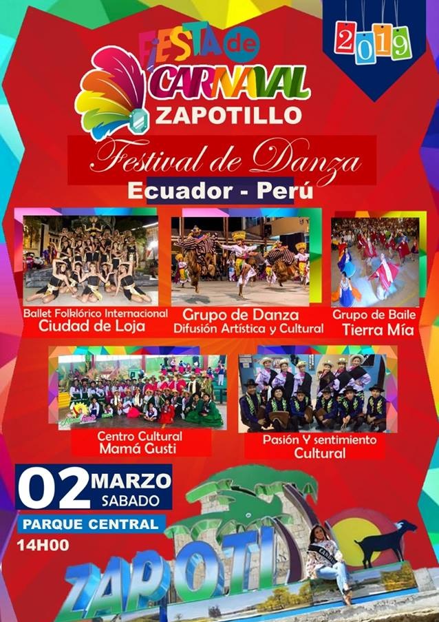 Programa completo Carnaval de Zapotillo 2019