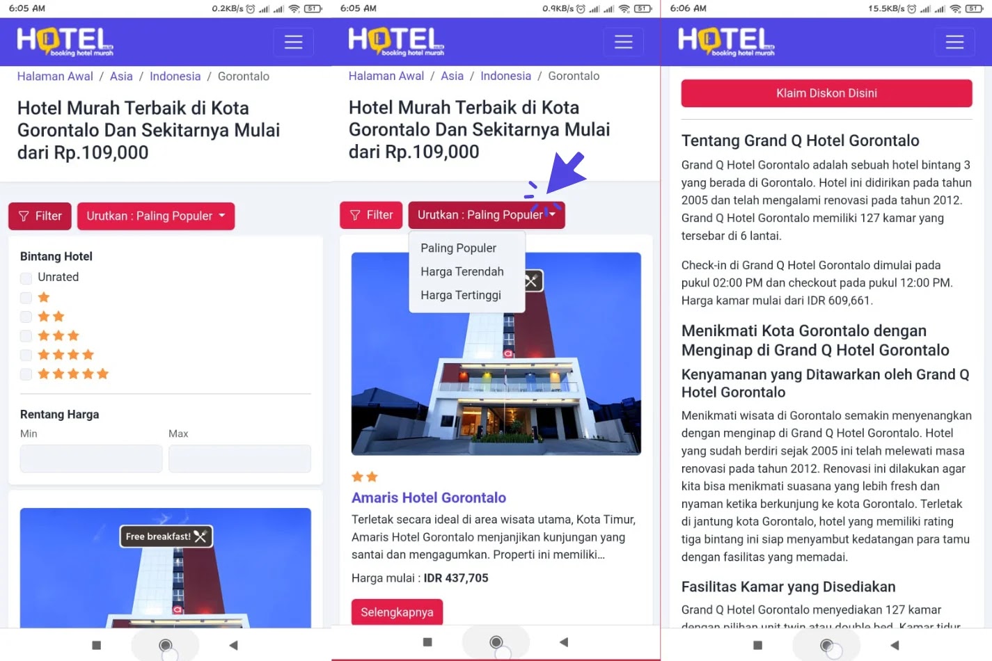 Review Hotel.co.id Situs Cari Hotel Murah Terbaik