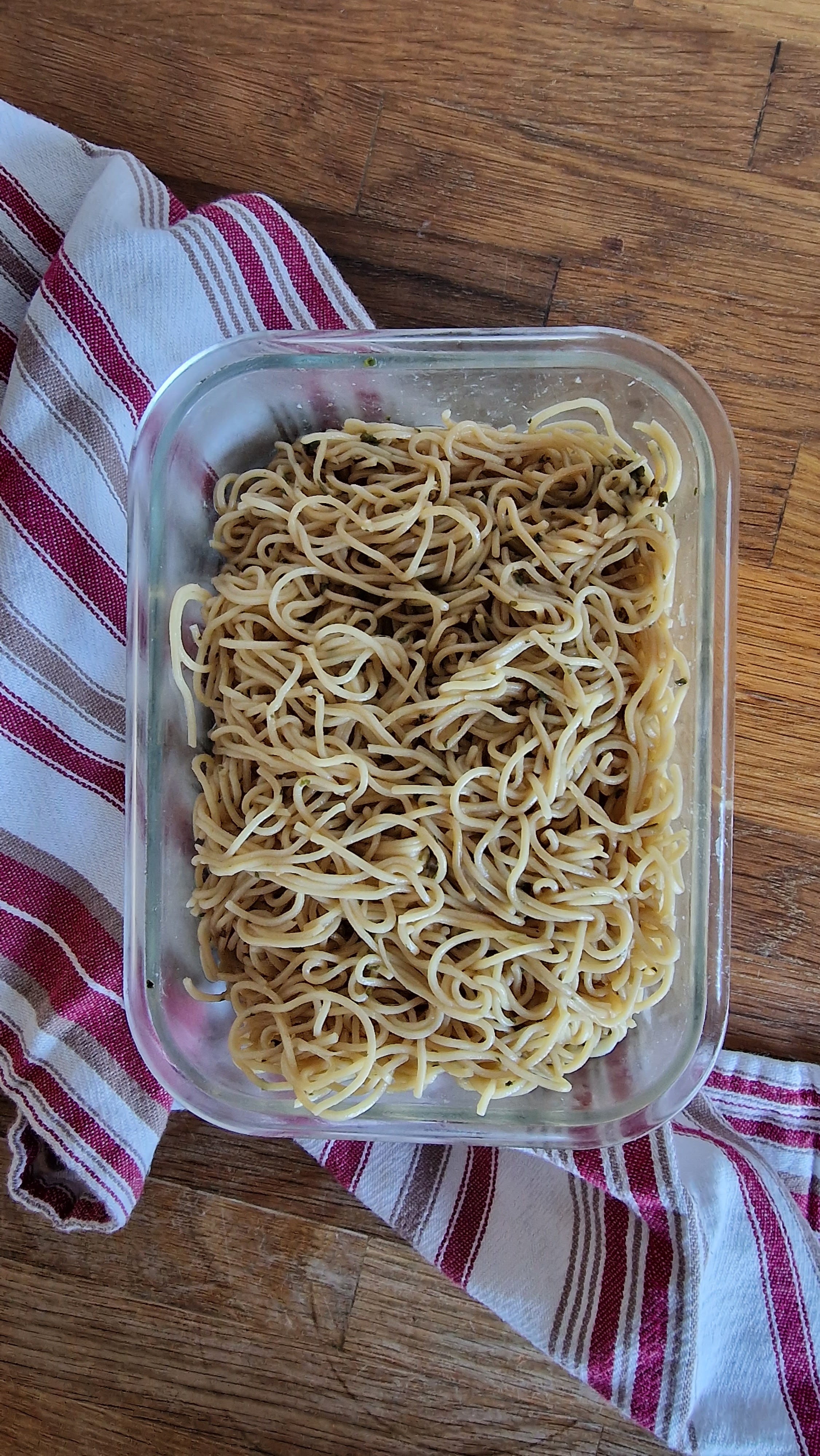 Noodles com Tempero Asiático