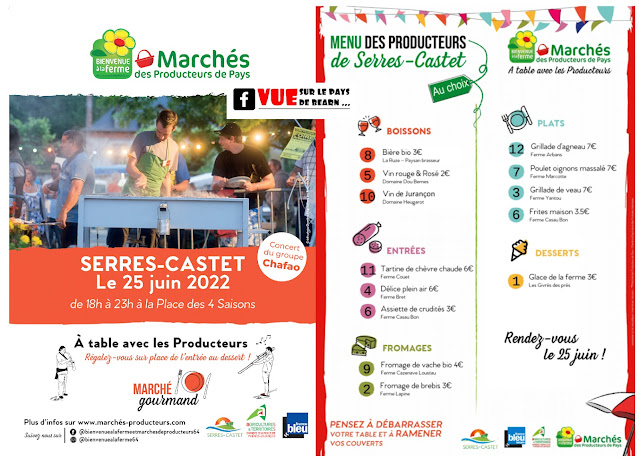 Marché des producteurs de pays  2022 à Serres-Castet