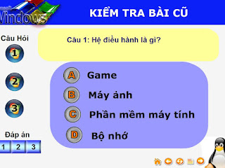 Thư viện bài giảng điện tử môn tin học