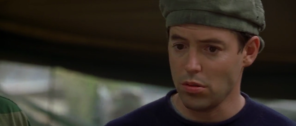 matthew broderick glory. Matthew Broderick just