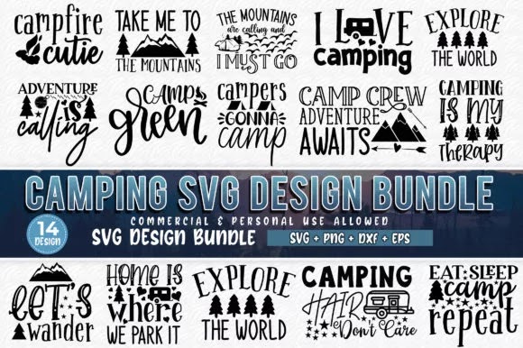 Camping-SVG-Bundle