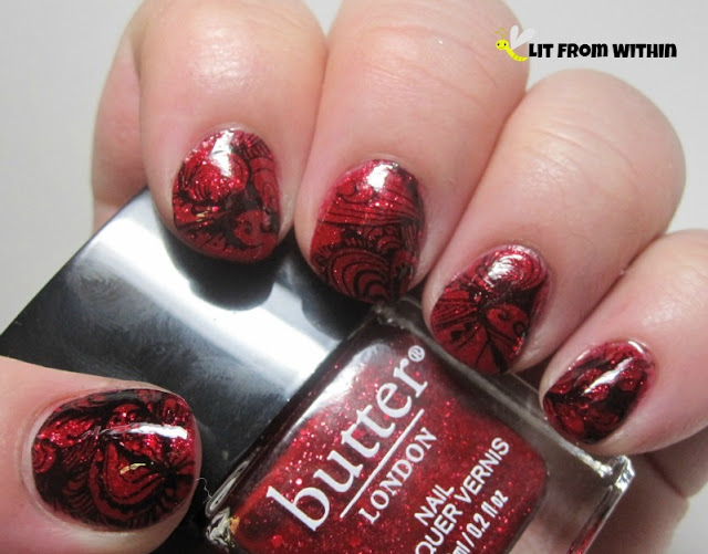 Butter London O.T.T with stamping