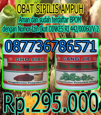 Obat sipilis, gonore, dan kencing nanah