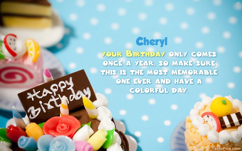 happy birthday cheryl gif