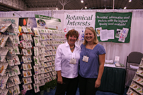 Botanical Interests seed booth at Independent Garden Center Show 2009