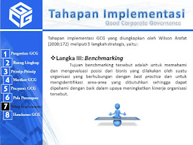 Tahapan implementasi Good Corporate Governance