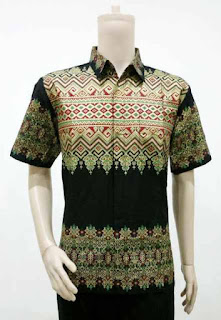 Model Batik Pria Motif Tenun Songket