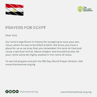 World Prayer Stretch Day 52: Prayers for Egypt