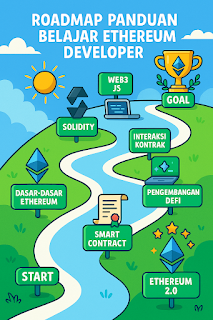 Roadmap Panduan Belajar Ethereum Developer