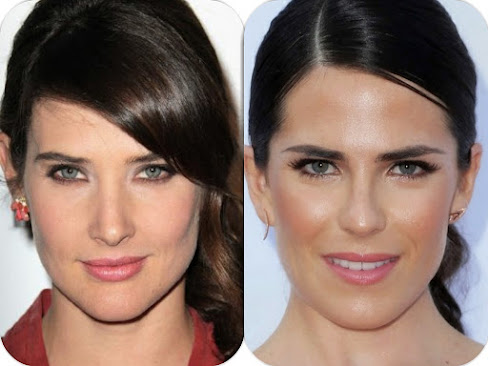 LookaLike - Cobie Smulders and Karla Souza looks like Loveliness Being Love with Picturesque Hearts