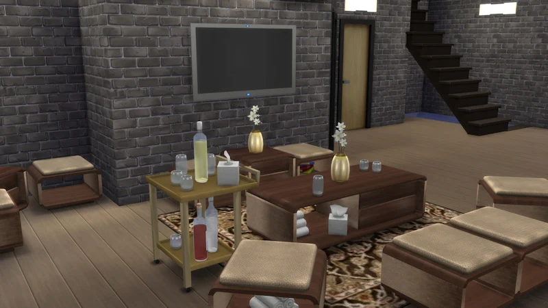 The Sims 4 Living Room