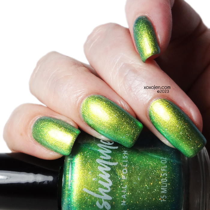 xoxoJen's swatch of KBShimmer Change Of Plants