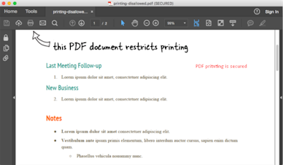How to Take Print a Password Protected PDF File with Google Drive
