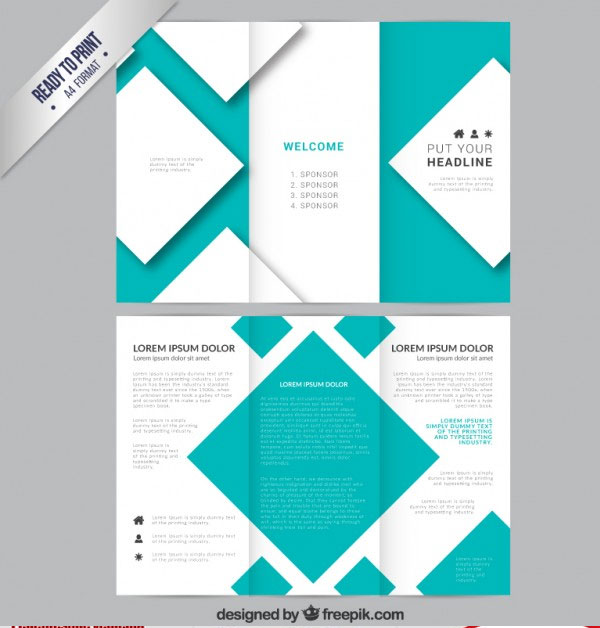 30 Template Desain  Brosur  Free Download  Format Photoshop 