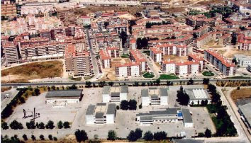 Vista panorâmica da Escola Secundária Gago Coutinho