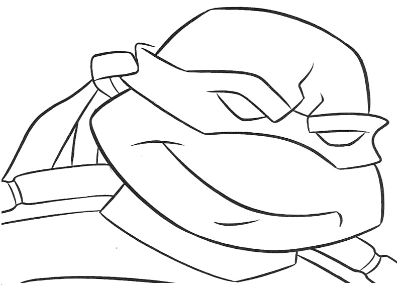 Cartoon Turtle Coloring Pages