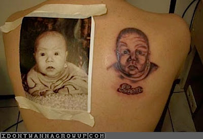 Baby Portrait Tattoos Went Wrong