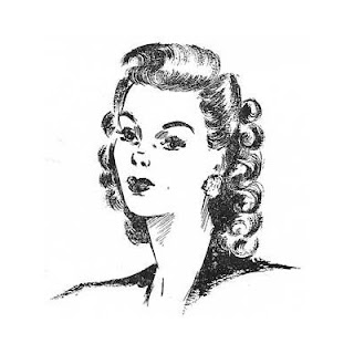 How to Create 1940s Hairstyles - Instructions and Illustrations for 17 Swing Era Styles