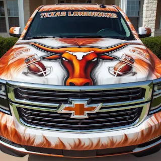 Texas Longhorns Car