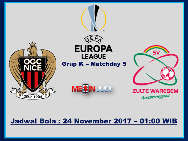 Prediksi Skor Nice Vs Zulte Waregem 24 November 2017