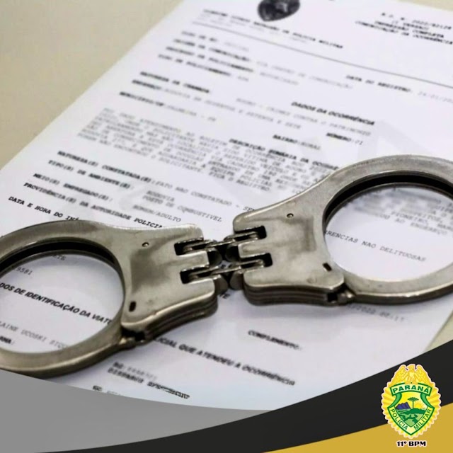 Homem é preso em Iretama após romper tornozeleira e fugir para mata