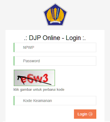 com kali ini akan saya bagikan panduan atau langkah Cara daftar pembayaran pajak online