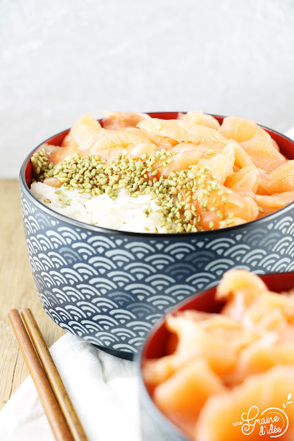 Chirashi Saumon Sésame