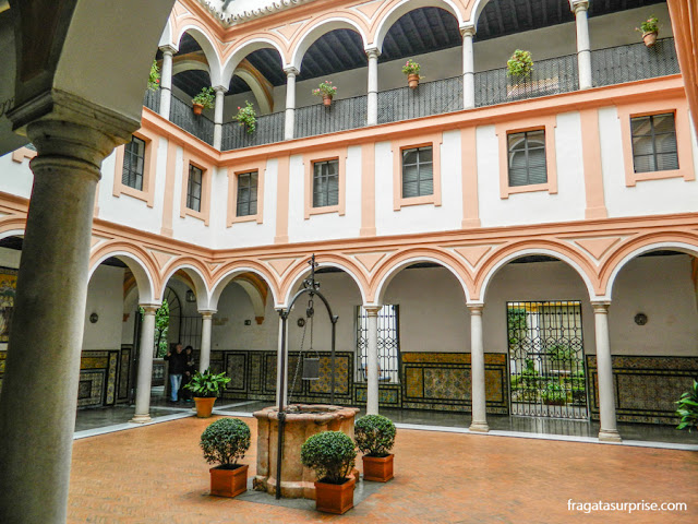 Pátio del Aljibe, Museu de Belas Artes de Sevilha
